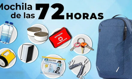 Autoridades recomiendan tener lista la mochila de las 72 horas, tras los fuertes temblores