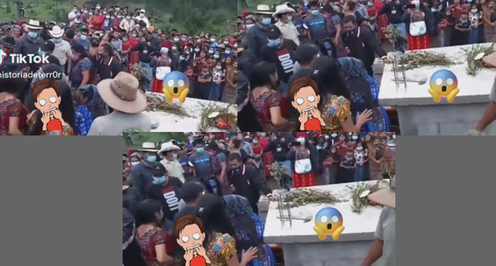 Hombre vuelve a la vida cuando lo estaban sepultando en el cementerio (Video)