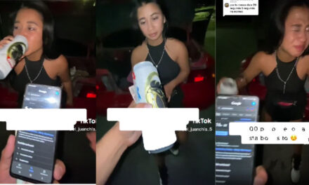 Esme La Chapina es captada en estado de ebriedad luego de grabar para OnlyFans (Video)