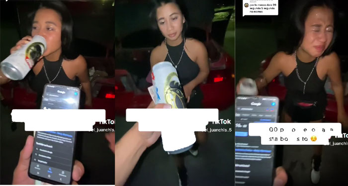 Esme La Chapina es captada en estado de ebriedad luego de grabar para OnlyFans (Video)