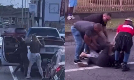 Dos mujeres protagonizan fuerte pelea supuestamente por el amor de un hombre (Video)