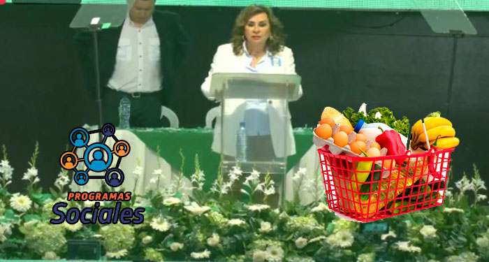 Sandra Torres promete regresar los programas sociales y bajar el precio de la canasta básica