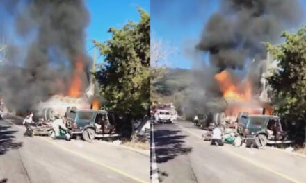 Bombero Voluntario muere calcinado en medio de un accidente en Jalapa (Video)