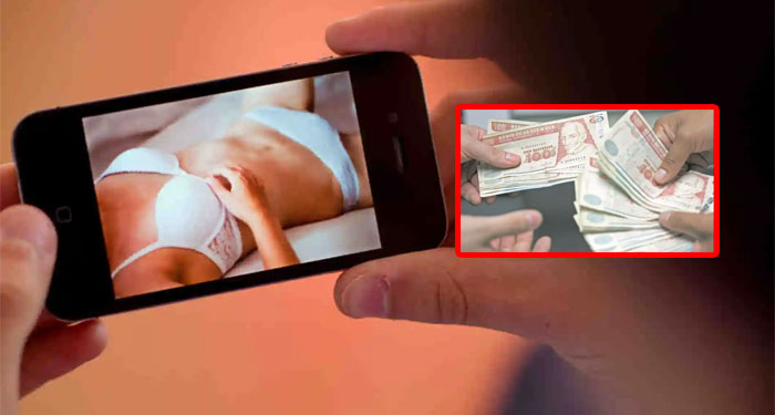 Le exigían una fuerte suma de dinero a una joven a cambio de no publicar sus fotos íntimas