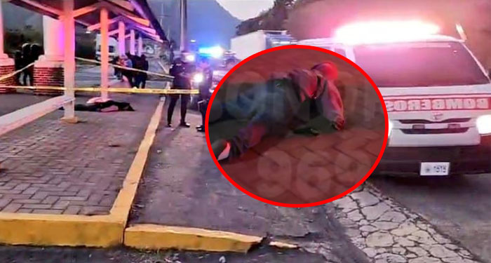 Ladrón intentó asaltar a pasajeros con arma de juguete y pasajero lo mató con arma de verdad (Video)
