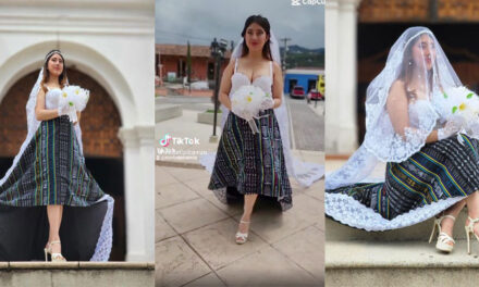 Sale a la luz la creadora del vestido de boda guatemalteco que se hizo viral (Video)