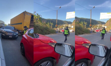 PMT se hace viral en redes sociales por multar a pilotos que iban contra de la vía (Video)