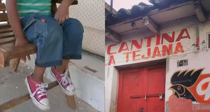 Madre “EMPEÑÓ” a su hijo de 4 años en una cantina para seguir para seguir bebiendo (Video)