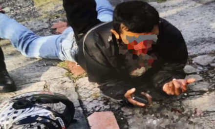 Asaltante llora y pide perdón al ser vapuleado por vecinos en zona 15 (Video)