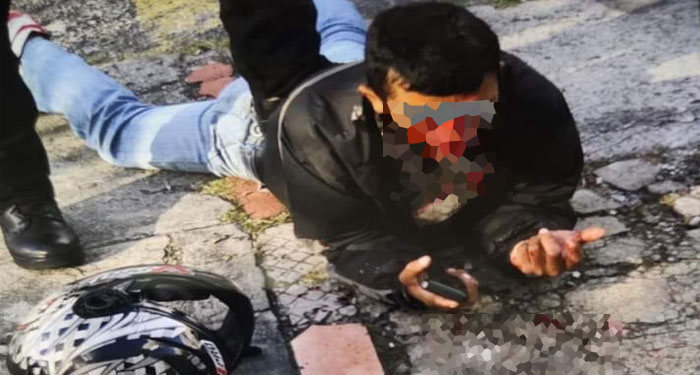 Asaltante llora y pide perdón al ser vapuleado por vecinos en zona 15 (Video)