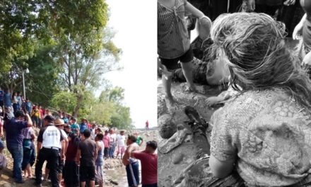 ¡URGENTE! Varias personas salieron de paseo y terminaron ahogados en el río Suchiate (Video)