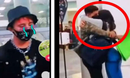 Joven llega por su novia al aeropuerto y la descubre con el amante (Video)