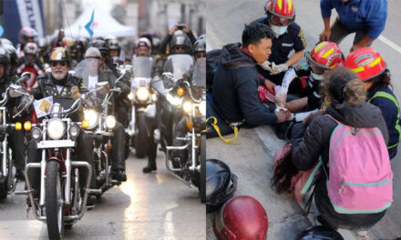 ¡URGENTE! Motoristas de la Caravana del Zorro se accidentan