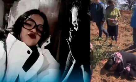 Momento en que madre rompe en llanto tras encontrar el cuerpo de su hija en una fosa (Video)
