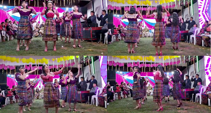 Chapinas causan sensación en las redes al hacer tremendo baile en fiesta de 15 años (Video)