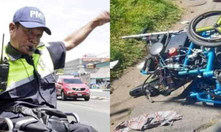 Tráiler arrolla a PMT que que trabajaba en silla de ruedas (Video)