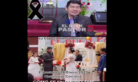 Pastor evangélico celebra su boda teniendo un mes de haber perdido a su esposa (Video)