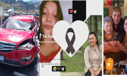 Les dan el último adiós a las 5 personas del accidente en la interamericana (Video)