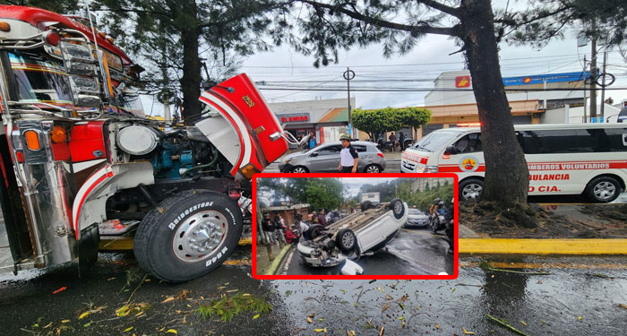 Al menos 8 accidentes complican el tránsito de este viernes