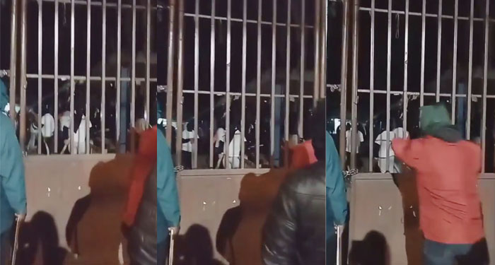 ¡URGENTE! Encapuchados sacan a la fuerza a estudiantes en Quetzaltenango (Video)