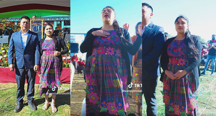 Pastora Evangélica que supuestamente se casó con su primo espera su a su primer bebé (Video)