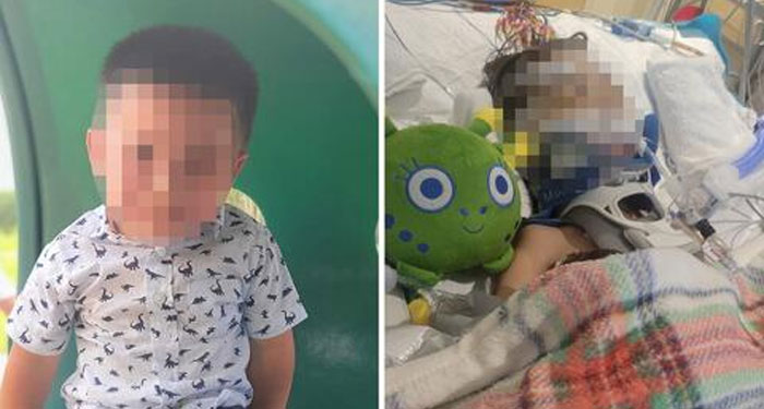 Niño de tres años se encuentra en coma al recibir varias patadas por parte de novio de su madre