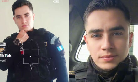 Policía guatemalteco se vuelve viral tras robar suspiros en Tiktok (Video)