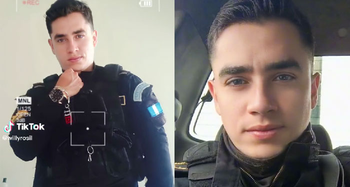 Policía guatemalteco se vuelve viral tras robar suspiros en Tiktok (Video)