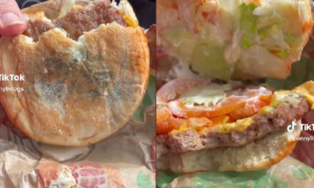 Mujer denuncia a Burger King por vender hamburguesas con ver echado a perder (Video)