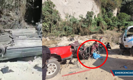 Camión arrolla a varios vehículos y deja varios fallecidos, entre ellos una menor de 3 años (Video)