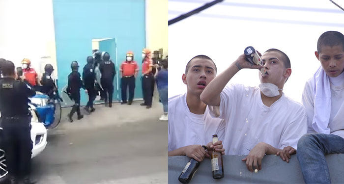 ¡URGENTE! Presos de la correccional “GAVIOTAS” se enfrentan con arma blanca (Video)