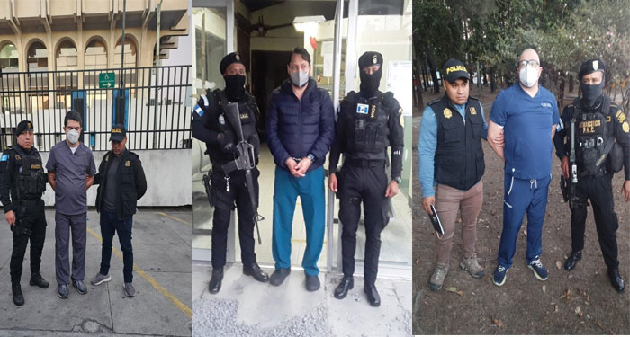 Capturan a tres cirujanos por tráfico de órganos en Guatemala y otros países