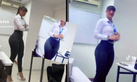 Maestra de matemáticas se vuelve viral al conquistar el corazón de todos (Video)