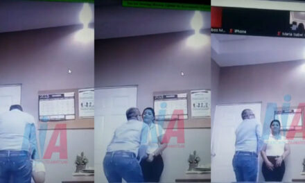 Estaban en capacitación, se les olvida apagar la cámara y empezaron a mantener relaciones (Video)