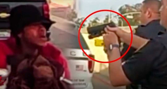 Ciudadano muere baleada a manos de un policía que perdió el control (Video)