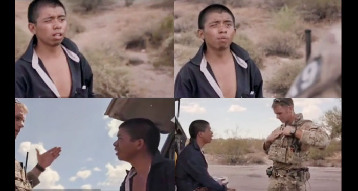 Migrante guatemalteco fue abandonado por el coyote en el desierto (Video)