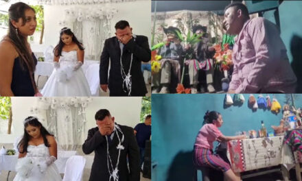 Hombre que lloró el día de su boda, visitó a una bruja para saber si su esposa lo engañaba (Video)