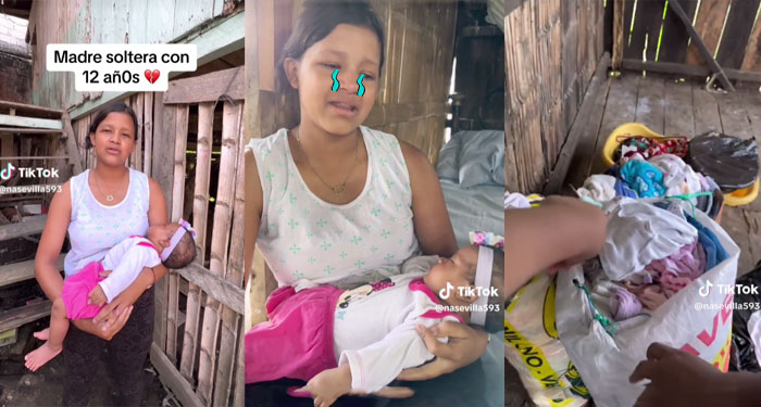 Niña cuenta su historia al quedar embarazada a los 12 años y abandonada (Video)