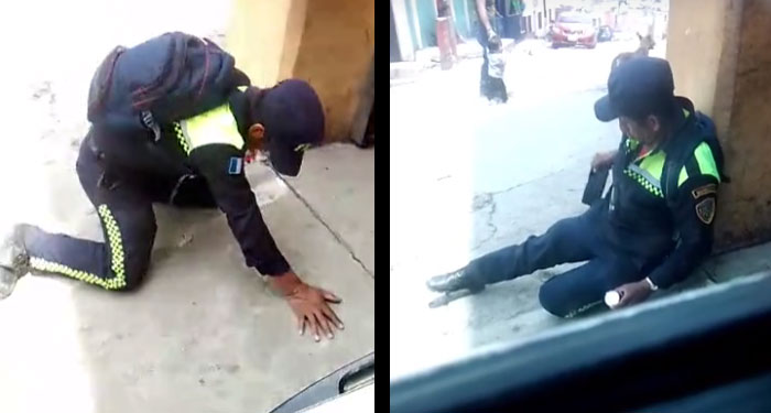 MPT es captado en estado de ebriedad e insultando a las personas (Video)