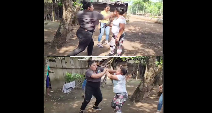 Dos mujeres se van a los golpes, supuestamente por el amor de un hombre (Video)