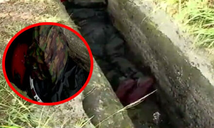 Motorista muere al caer a una cuneta y ser arrastrado por la corriente de agua (Video)