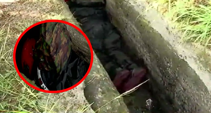 Motorista muere al caer a una cuneta y ser arrastrado por la corriente de agua (Video)