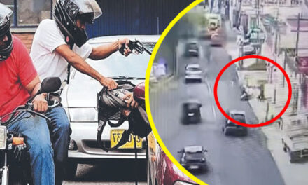 Hombre se defiende de un intento de asalto y disparó en contra de dos ladrones (Video)