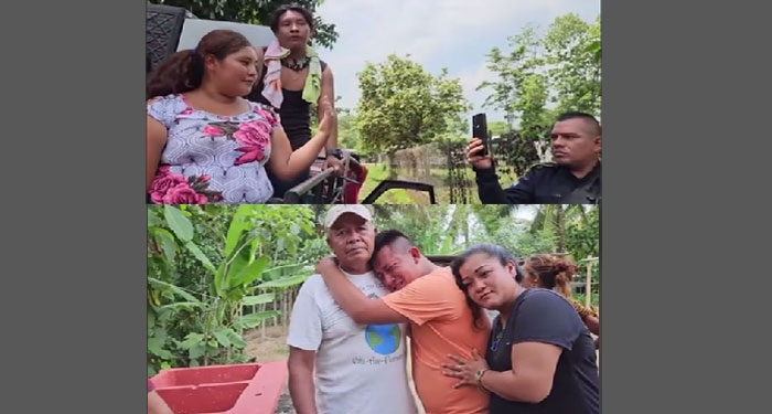 Mujer deja en la calle a su marido luego de engañarlo con su amante y él llora desesperado (Video)