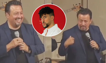 Pastor evangélico es criticado por cantar una canción de Bad Bunny en medio de la predicación (Video)