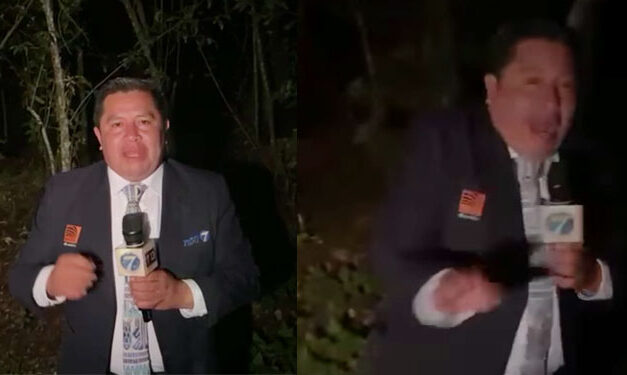 Momento en que periodista es atacado a balazos en San Marcos (Video)
