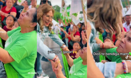Sandra Torres recibe profecía, donde le confirman que ella será la próximas presidenta (Video)