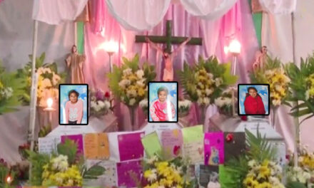 Familiares y amigos le dan el último adiós a las tres hermanitas ahogada en el mar (Video)