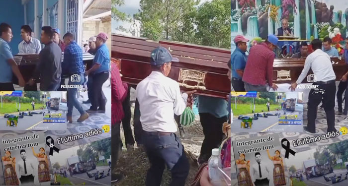 Con lágrima familiares le dan el último adiós a los integrantes de grupo cristiano (Video)
