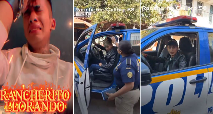 Rancherito Calibre 58 abandona la música y se prepara para ingresar como Agente de la PNC (Video)
